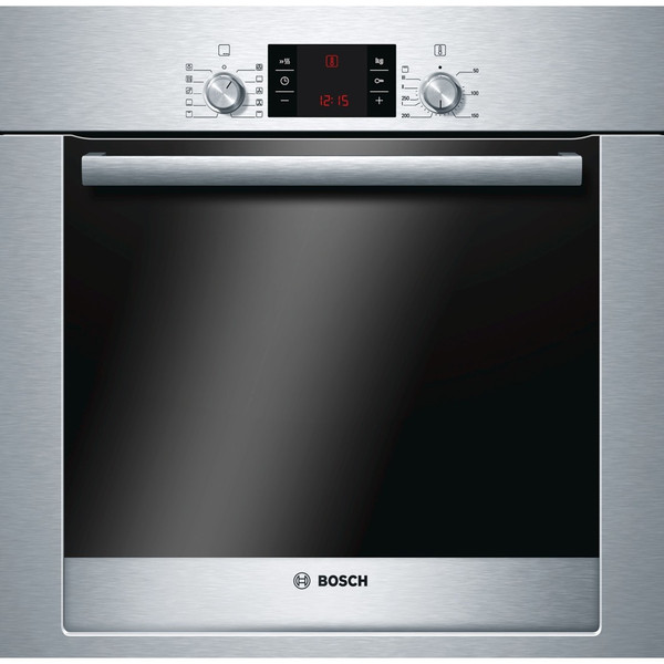 Bosch HBG34S550 Electric oven 67L A Black,Stainless steel