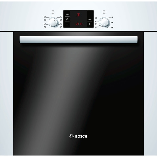 Bosch HBA23B222E Electric oven 62L A Black,White