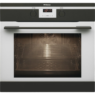 Hansa BOEW64190055 Elektro 66l 2900W A-20% Schwarz, Weiß Backofen