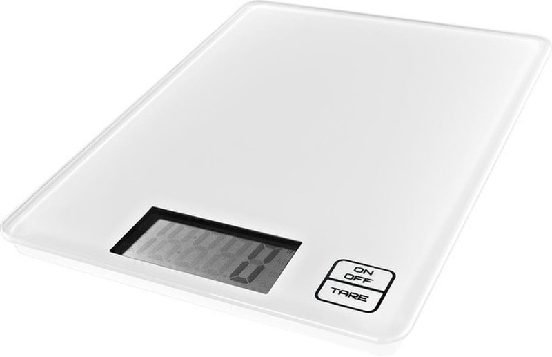 Gorenje KT05W Quadratisch Electronic kitchen scale Weiß Küchenwaage