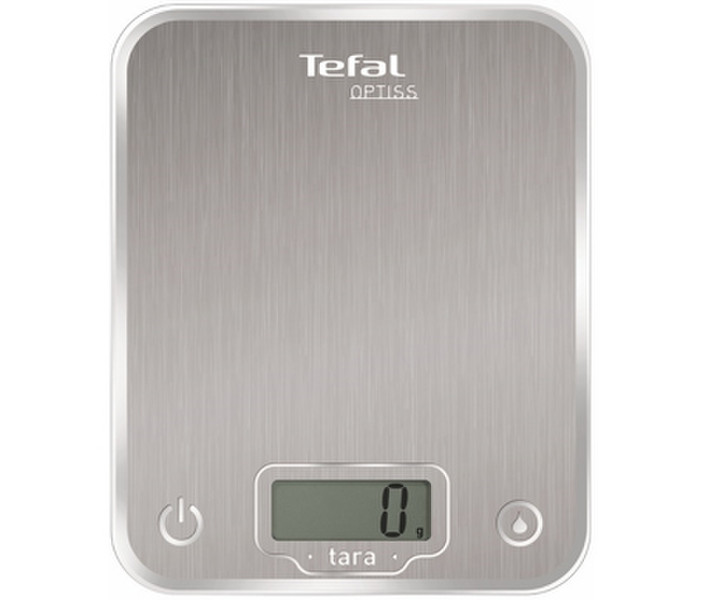 Tefal Optiss Electronic kitchen scale Stainless steel