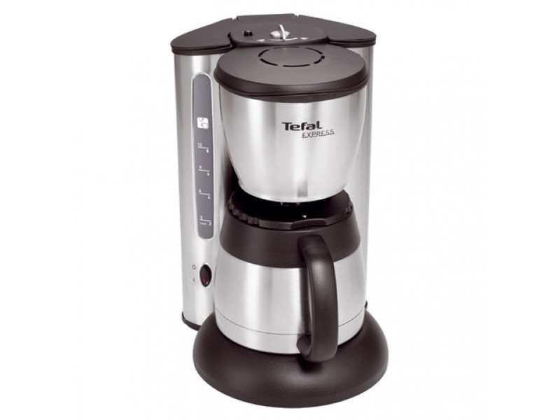 Tefal Express Drip coffee maker 1L Black,Stainless steel