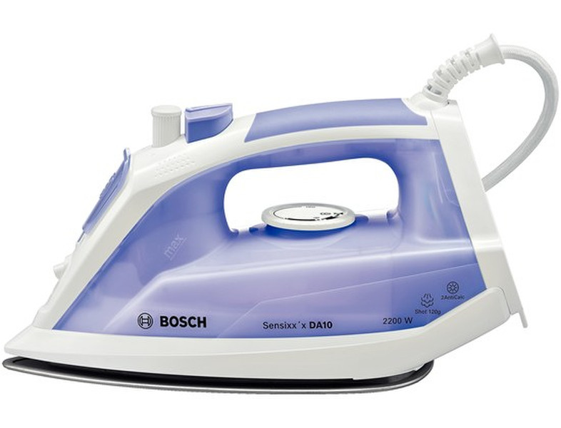 Bosch TDA1022000 Palladium soleplate 2200W Purple,White iron