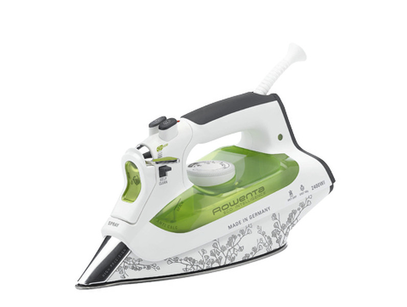 Rowenta Eco Intelligence DW 6020 Dry & Steam iron 2400Вт Зеленый, Белый