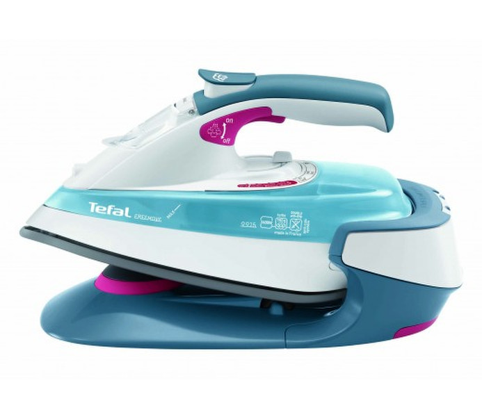 Tefal FV9915E0 Dry & Steam iron Ultragliss soleplate 2400Вт Синий, Бирюзовый, Белый утюг