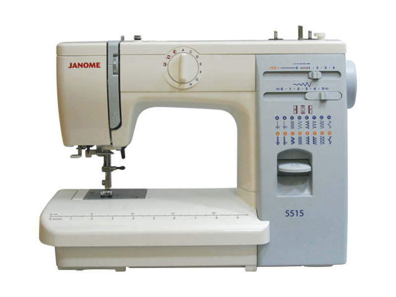 Janome 5515 Semi-automatic sewing machine Elektro Nähmaschine