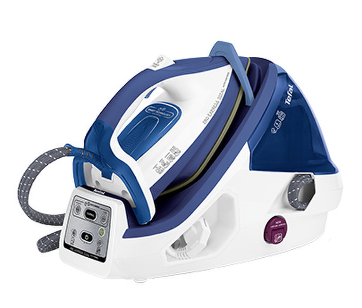 Tefal GV8930E0 2400W 1.8L Palladium soleplate Blue,White steam ironing station