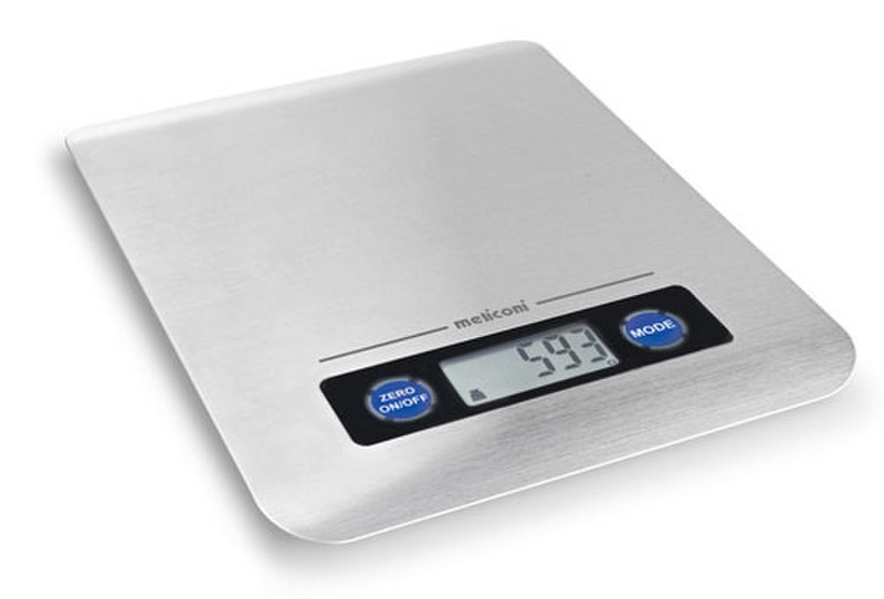 Meliconi 655104 Electronic kitchen scale Metallic