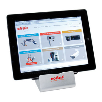 ROLINE Desktop Stand for Tablet PC, E-book