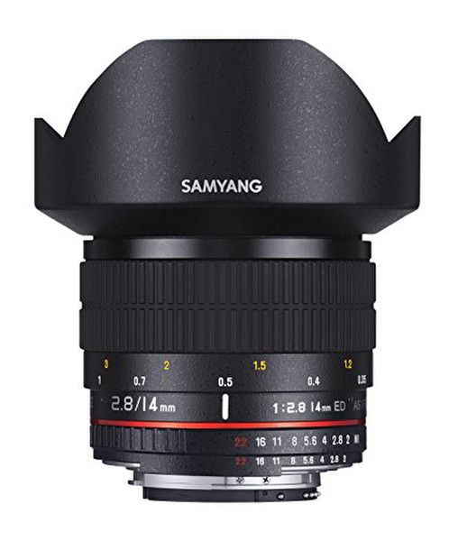 Samyang 14mm F2.8 ED AS IF UMC Беззеркальный цифровой фотоаппарат со сменными объективами Ultra-wide lens Черный