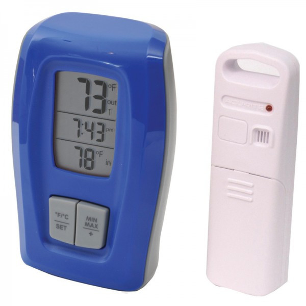 AcuRite 00416 Indoor/outdoor Electronic environment thermometer Blue