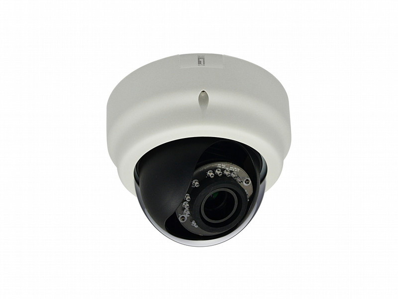 LevelOne Fixed Dome Network Camera, 5-Megapixel, PoE 802.3af, Day & Night, IR LEDs, WDR