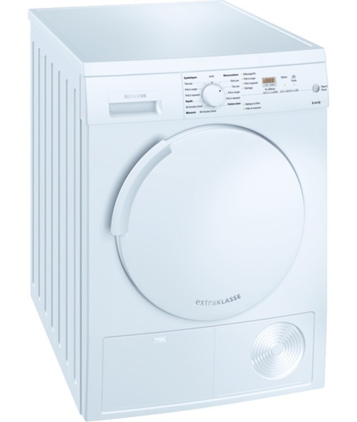 Siemens WT44E380FF Freistehend Frontlader 7kg Nicht spezifiziert Weiß Wäschetrockner