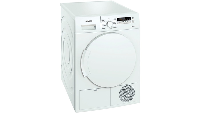 Siemens WT44B500FF freestanding Front-load 8kg B White tumble dryer