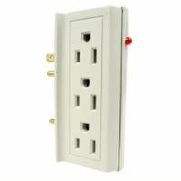 Cables Unlimited Outlet Wall Tap Surge Strip