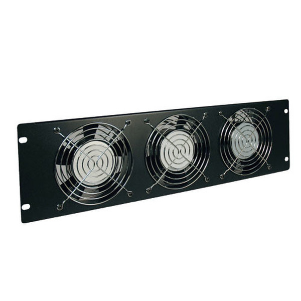 Tripp Lite SmartRack 3U Fan Panel - 3-120V high-performance fans; 210 CFM; 5-15P plug