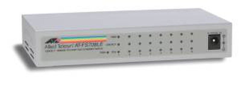 Allied Telesis 8 x 10/100TX FE Switch, Ext. PSU