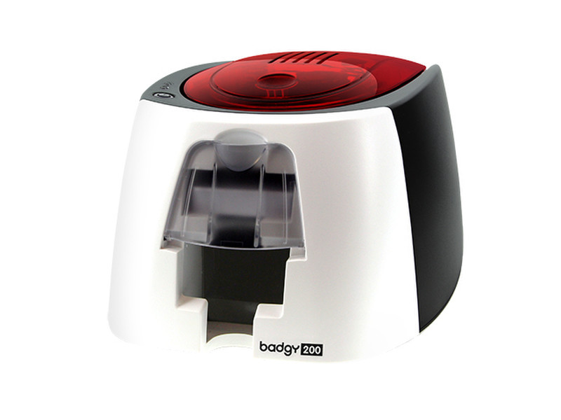 Evolis Badgy200 Dye-sublimation/Thermal transfer Colour 260 x 300DPI Black,Red,White plastic card printer