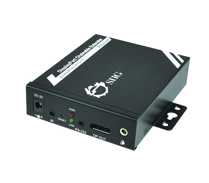 Siig CE-DP0611-S1 AV repeater Black AV extender