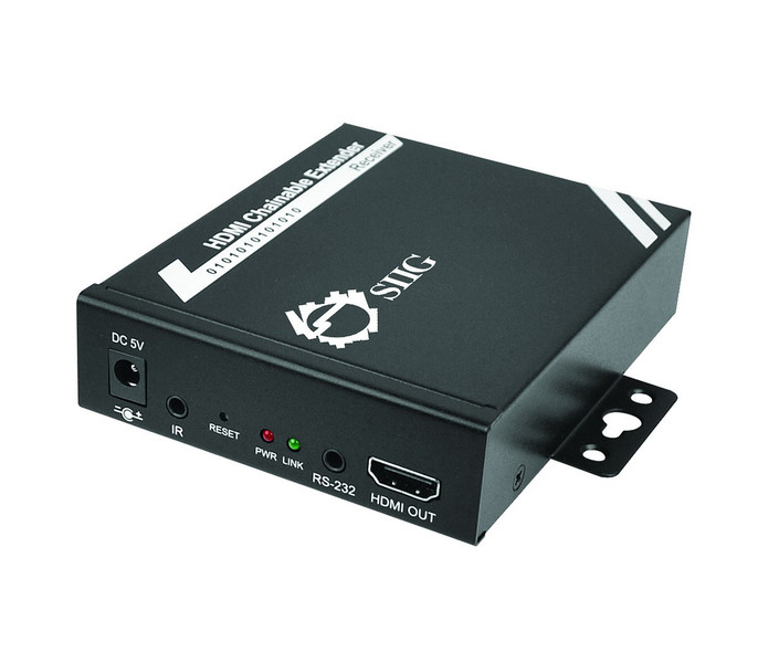 Siig CE-H22711-S1 AV repeater Schwarz Audio-/Video-Leistungsverstärker
