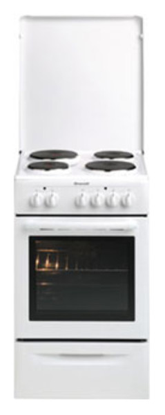 Brandt KE750W Freestanding Ceramic hob White cooker