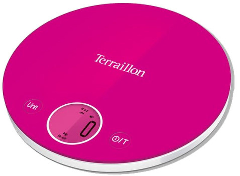 Terraillon Halo Electronic kitchen scale Pink