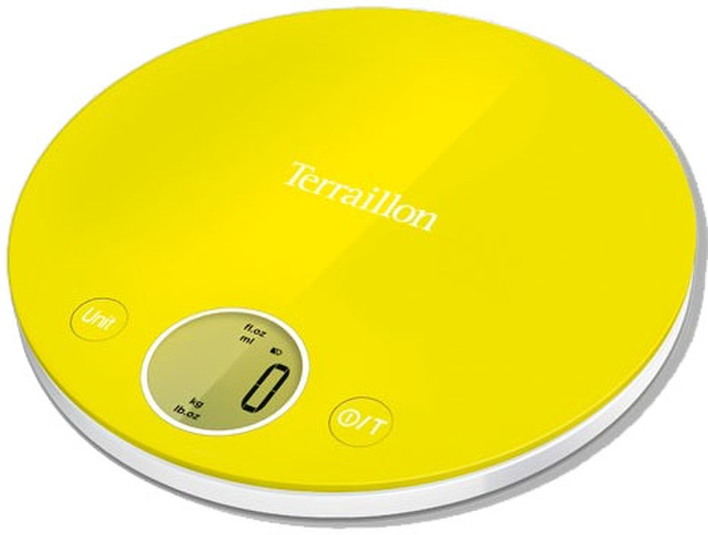 Terraillon Halo Electronic kitchen scale Yellow