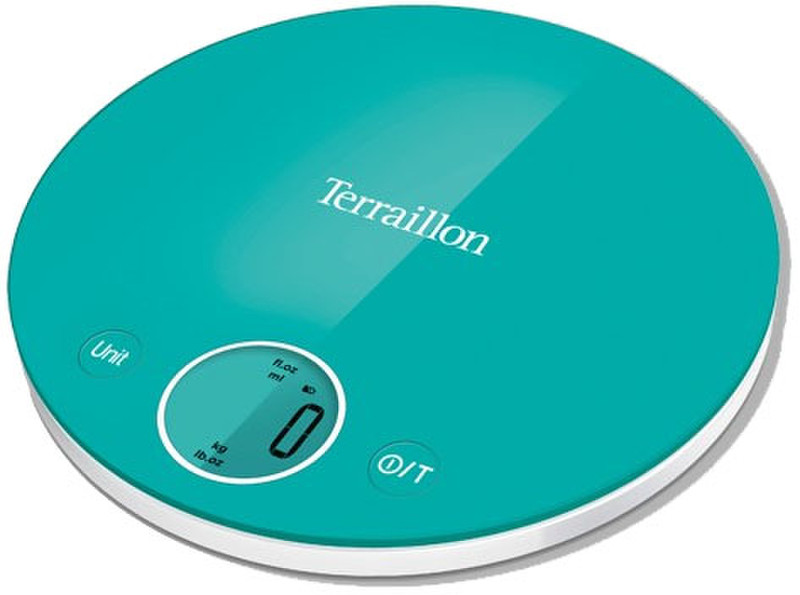 Terraillon Halo Electronic kitchen scale Blue