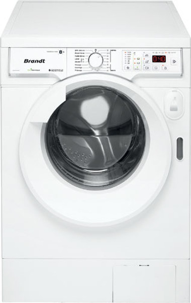 Brandt BWF1DT84 freestanding Front-load 8kg 1400RPM A+++ White washing machine