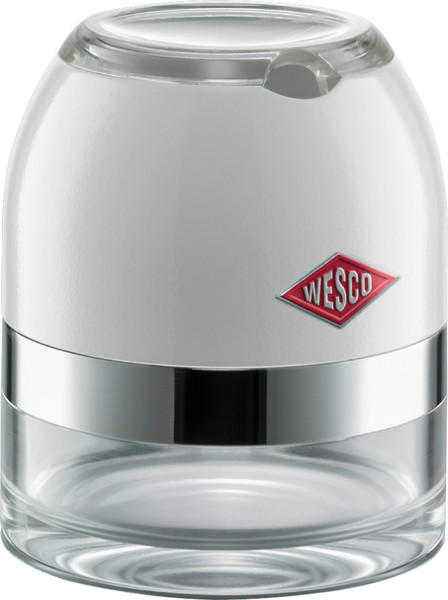Wesco 322 834-01 White Aluminium sugar bowl