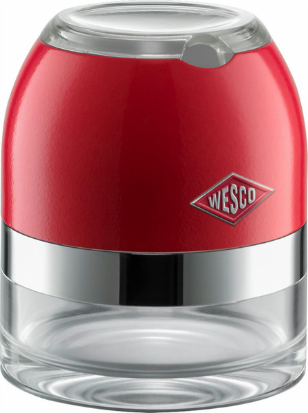 Wesco 322 834-02 Red Aluminium sugar bowl