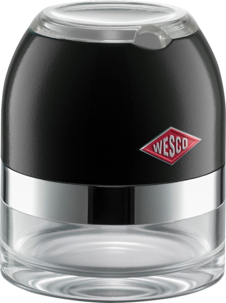 Wesco 322 834-62 Black Acrylic sugar bowl