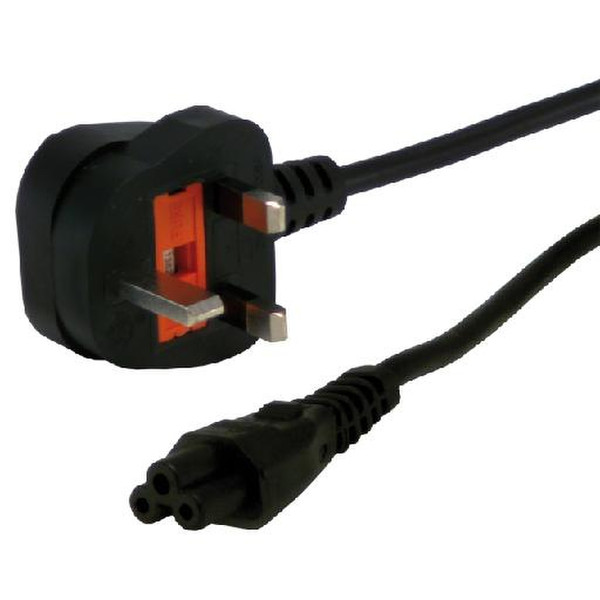 MCL G / BS 1363 Power plug type G BS 1363 Black power cable