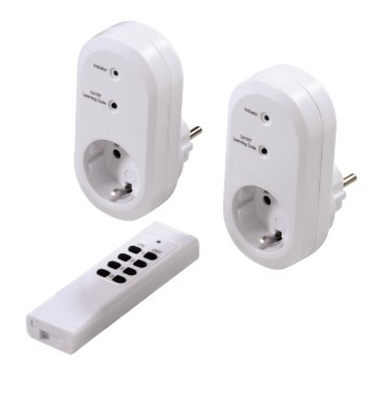 Hama 00121949 White socket-outlet