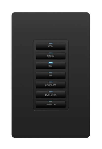 AMX MET-7E Черный push-button panel