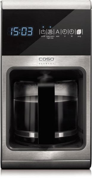 Caso Coffee One Drip coffee maker 10cups Black,Stainless steel
