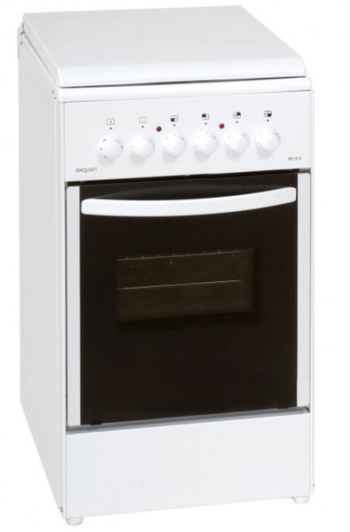 Exquisit EH10.3F Freestanding Ceramic hob A White cooker
