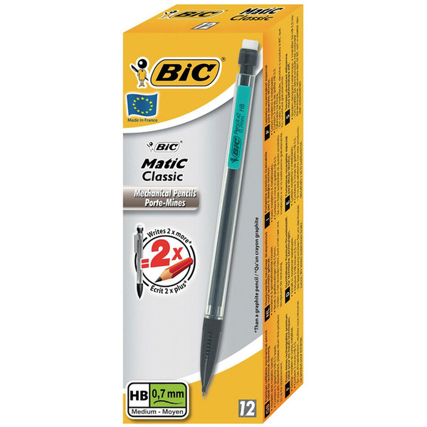 BIC Matic classic 07 0.7мм HB 12шт механический карандаш
