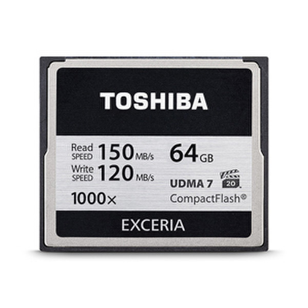 Toshiba EXCERIA 64GB CompactFlash memory card