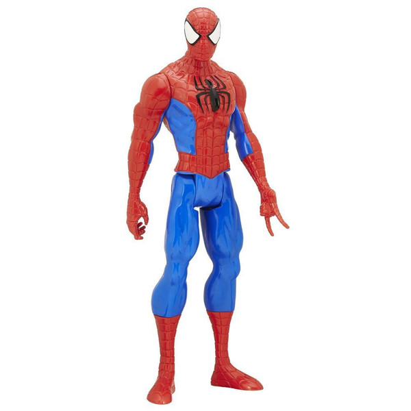 Hasbro Spider-Man Titan Hero Figur Spider-Man 1шт Синий, Красный Мальчик