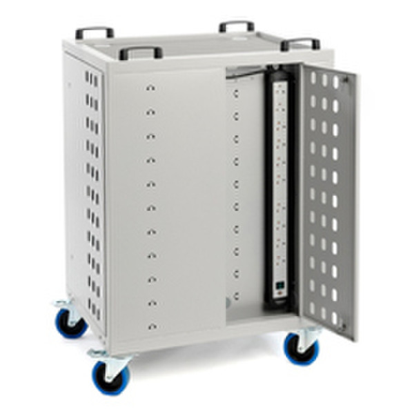 Loxit 6176 Portable device management cabinet Grau Beweglicher Wagen und Schrank