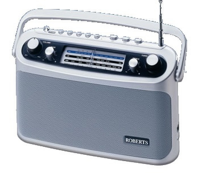 Roberts Radio Classic 928 Портативный Аналоговый Cеребряный радиоприемник