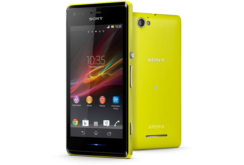 Sony Xperia M 4GB Yellow