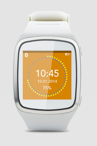 MyKronoz ZeSplash 1.54Zoll LCD 50g Weiß Smartwatch
