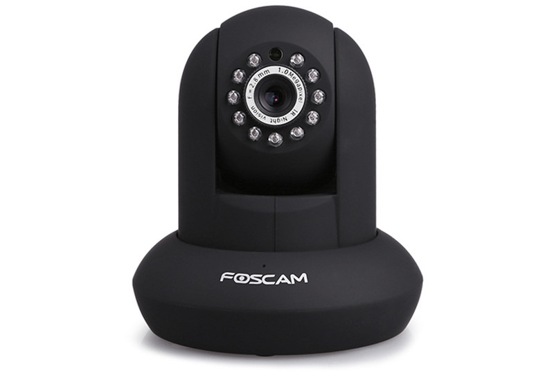 Foscam FI9821P IP security camera Black
