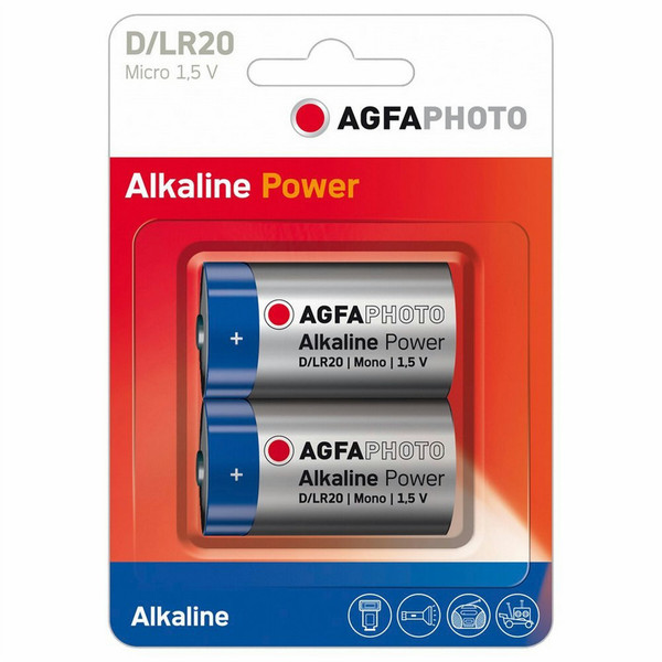AgfaPhoto 110-802619 Alkali 1.5V nicht wiederaufladbare Batterie