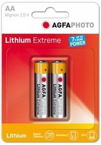 AgfaPhoto 120-804149 Lithium 1.5V non-rechargeable battery