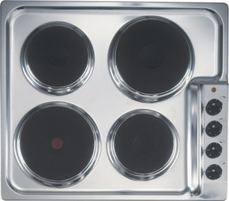 Amica KME 13136 E Built-in Sealed plate hob Black,Stainless steel hob