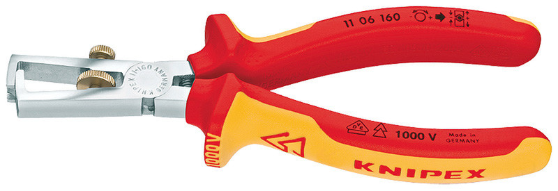 Knipex 11 06 160 Orange,Red cable stripper