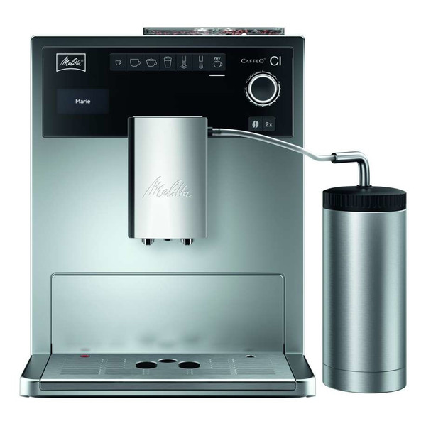 Melitta Caffeo CI Espresso machine 1.8л Черный, Cеребряный